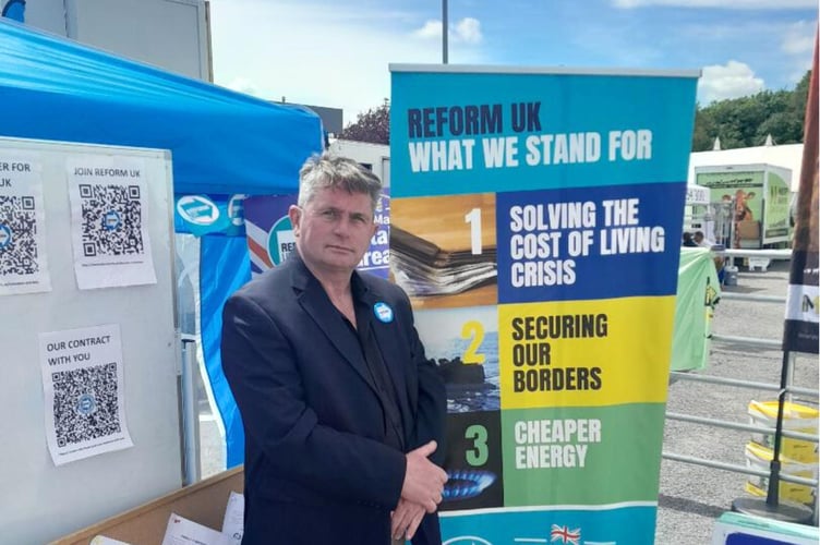 Jeffrey Leeks, Central Devon Reform UK candidate
