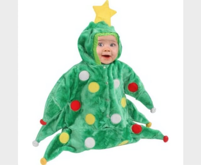 Children: Be a Christmas Tree in June!
