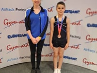 Young Okehampton gymnast wins national silver