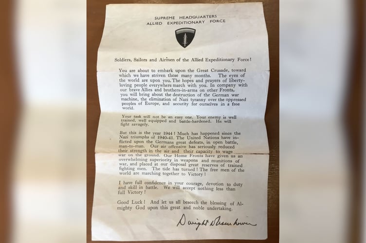 Ned Blamey kept Eisenhower’s letter