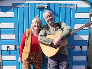 Crediton couple embark on charity busking tour 