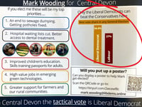 Letter: Lib Dem leaflet graph could 'mislead and confuse'