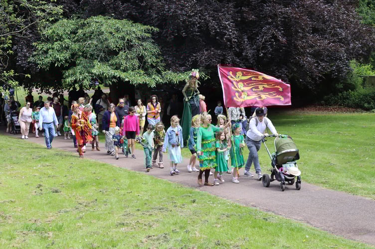 The parade