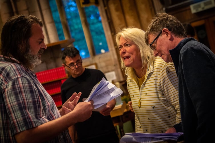 Rehearsals for Twelfth Night