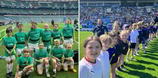 Crediton primary pupils enjoy Twickenham, Sandy Park visits