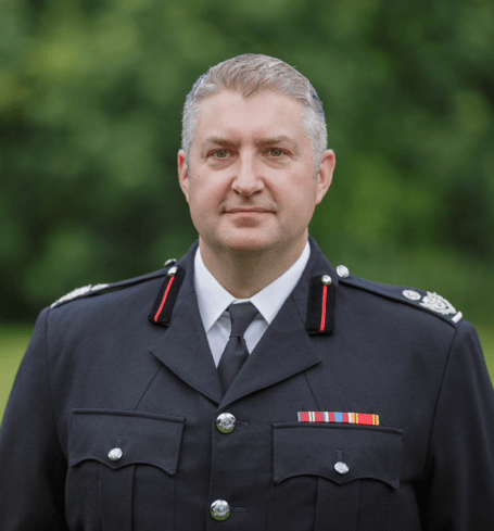 Chief Fire Officer Gavin Ellis