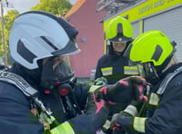 Successful training exercise for Crediton firefighters