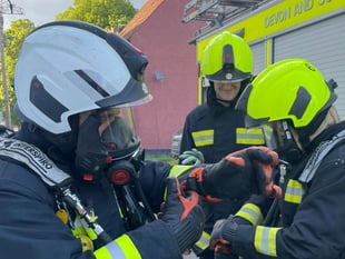 Successful training exercise for Crediton firefighters