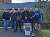 Bellringing competition in Down St Mary