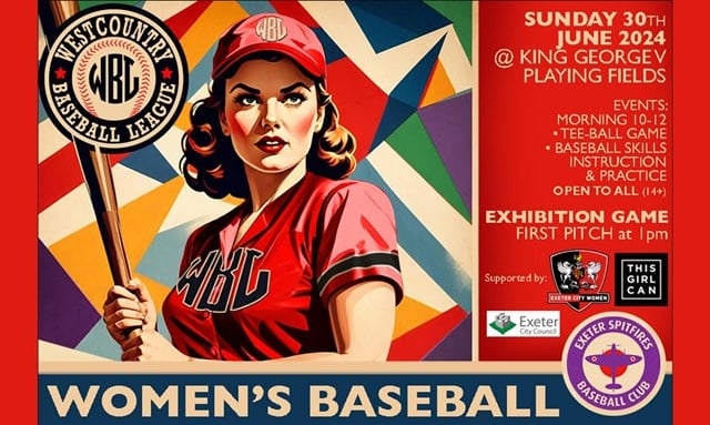 Women and girls invited to give baseball a go at open day
