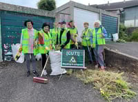 Support wanted for next Crediton street and pavement clean
