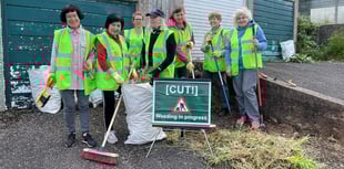 Support wanted for next Crediton street and pavement clean
