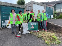 Support wanted for next Crediton street and pavement clean
