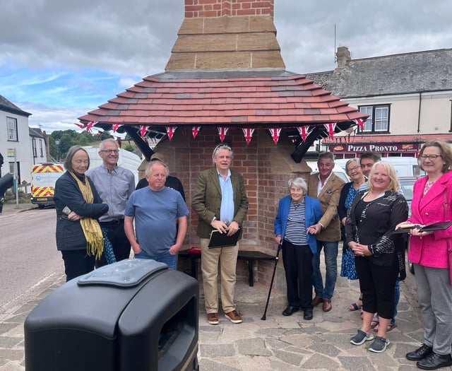 North Tawton celebrates as clocktower repair work completed