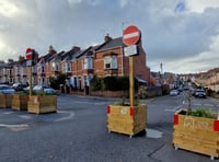Exeter traffic experiment planters to be removed
