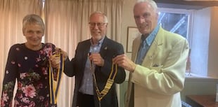 Fred is new Crediton Rotary President
