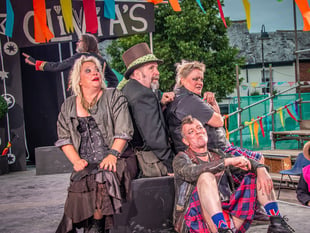 ‘Twelfth Night’ in Crediton Square was ‘a cracker’