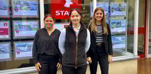 Students on summer placement with Stags