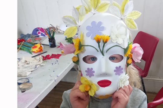 Workshops will include mask making.