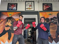Community boxing gym brings new life to abandoned building
