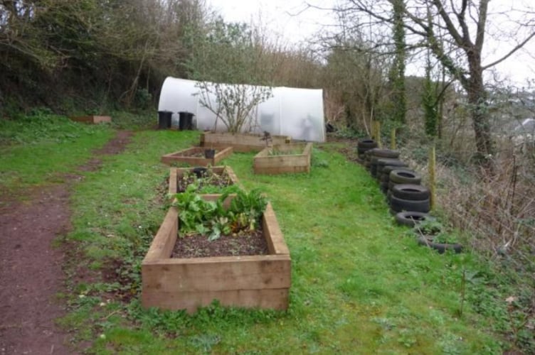 The Turning Tides Project now uses the land to grow produce for its railway station cafe