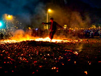 Chance to walk on hot coals for charity in Crediton