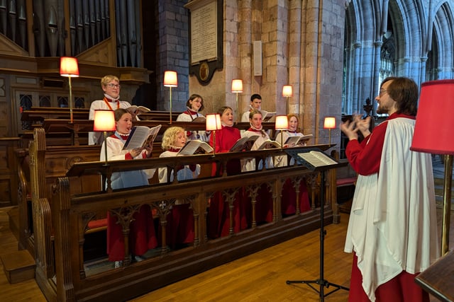 Try singing in Crediton church choir