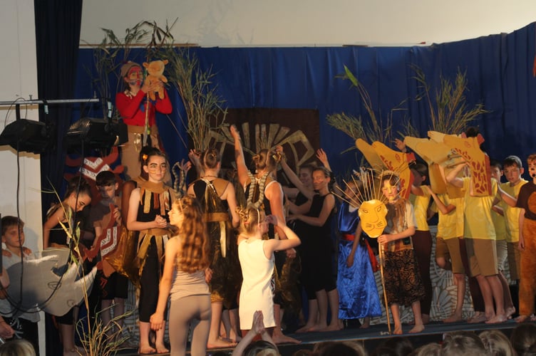 Images from the Hayward’s Primary School production of ‘The Lion King Jr’.