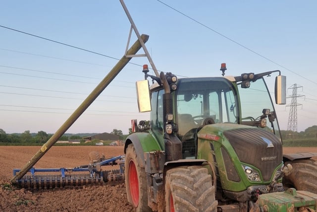 Watch out for power lines, National Grid tells farmers