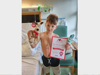 Local firefighting family to walk 110 miles for ‘heart hero’ son