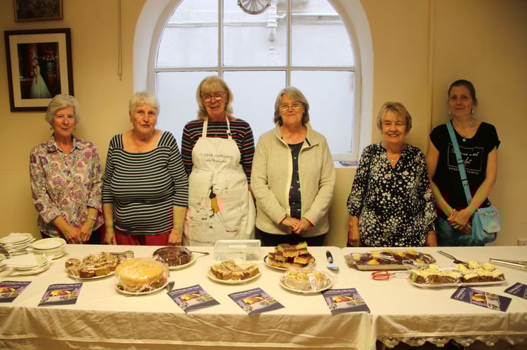 The ladies who provided teas in the Town Hall. AQ 4731