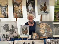North Tawton artist prepares for Devon Open Studios