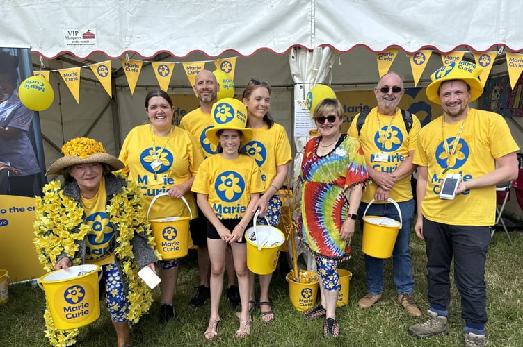Marie Curie was the Show Charity. AQ 8471