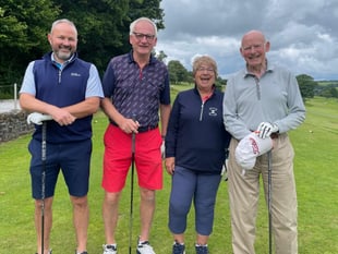 Captain's Day fun at Okehampton Golf Club