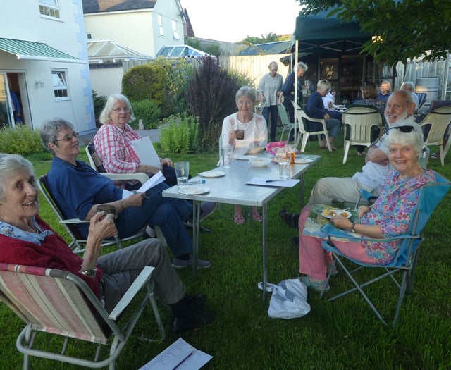 Cheriton Fitzpaine Garden Club enjoys social evening