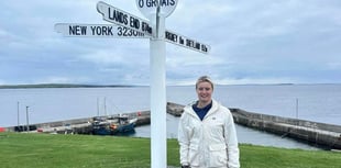 Sandford woman sets out from John O’Groats on charity world record run