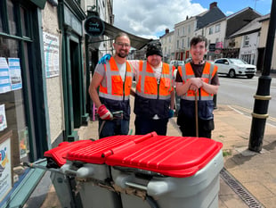 Cart makes life easier for town maintenance team
