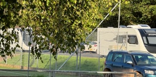 Crediton leisure centre closes after travellers return