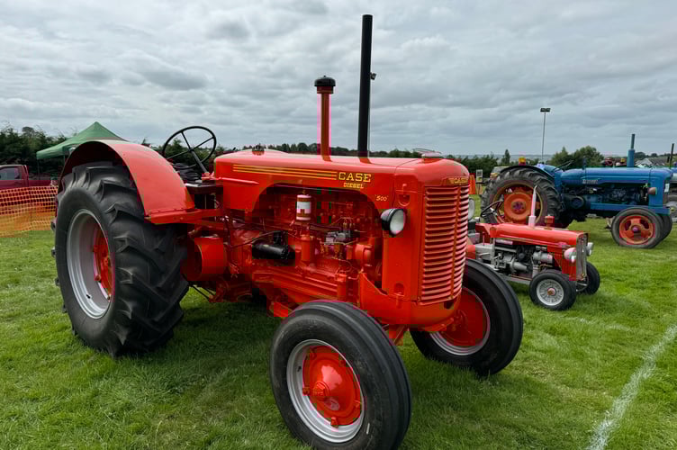 Impressive tractors at Morchard Bishop.  AQ 9039
