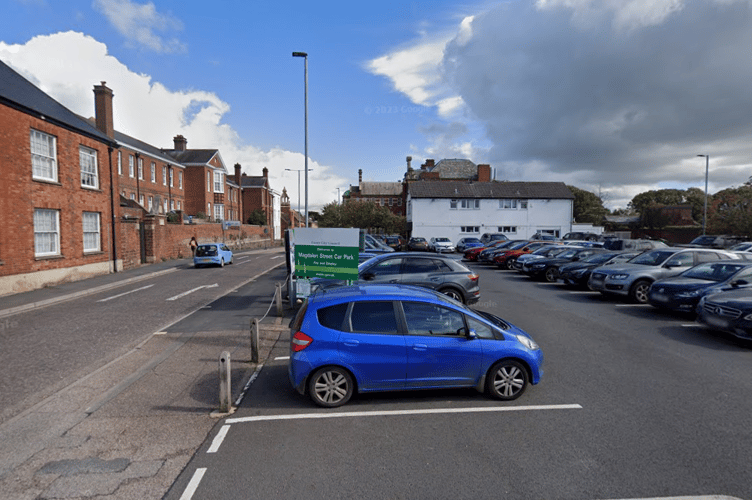 Magdalen St car park, Exeter