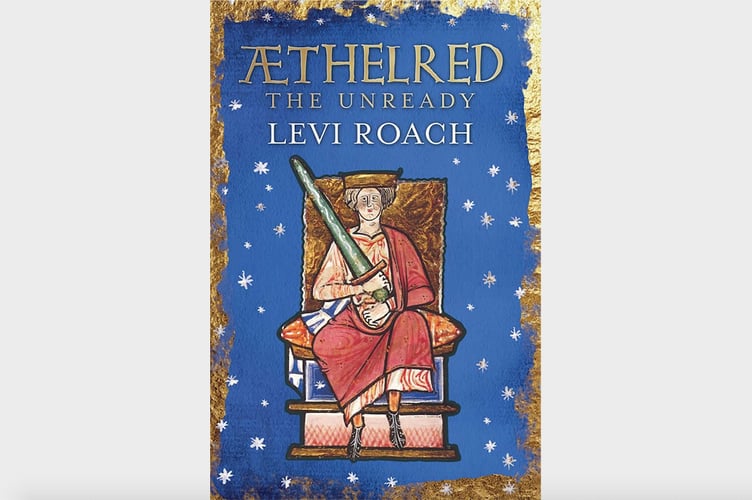 Aethelred book cover.

