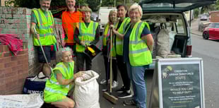 Praise for Crediton Urban Taskforce volunteers
