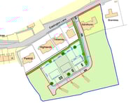 Permission sought for three Lapford self-build house plots