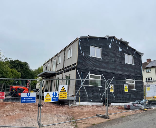 Five modular homes now installed at Sandford
