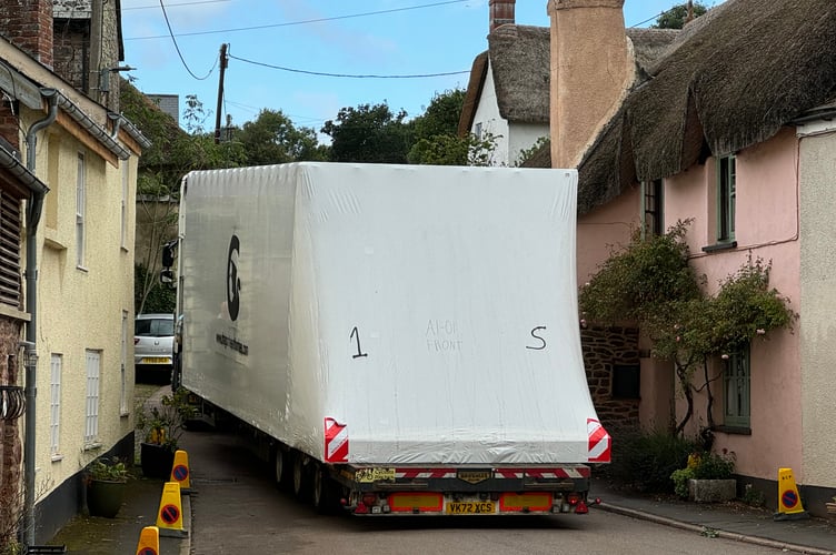 One of the first Zed Pods to arrive in Sandford.  AQ 9246
