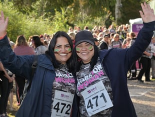 Warrior Woman wanted to take part in 10k walk
