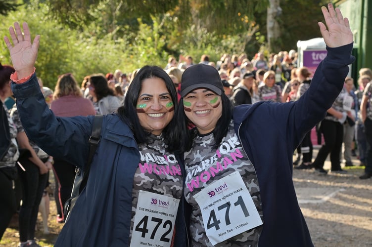 Women and girls are wanted to sign up for the Warrior Women Walk.