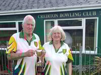 Mixed pairs champions were Pete and Anne
