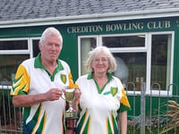 Mixed pairs champions were Pete and Anne
