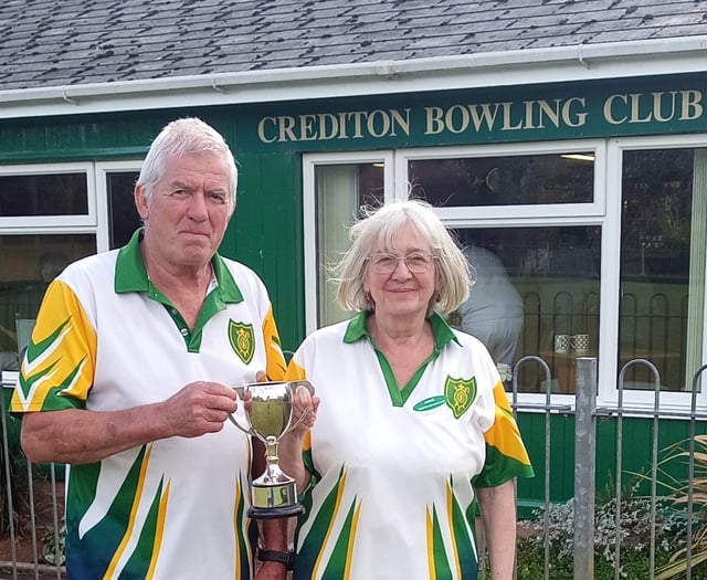 Mixed pairs champions were Pete and Anne
